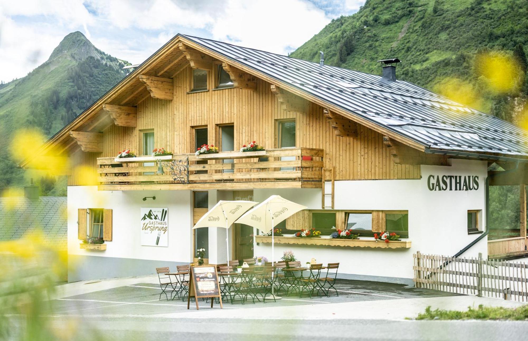Gasthaus Ursprung Damüls Exterior foto